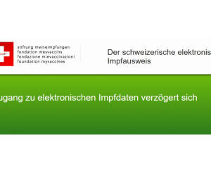 Nutzende haben immer noch keinen Zugriff auf ihre Impfdaten