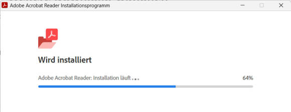 Bild 4: Der eigentliche Download dauert etwa fünf Minuten